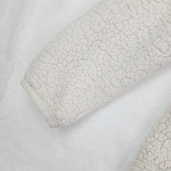 The North Face Girls' Creamy White Campshire Sherpa Fleece Pullover Size S (7/8) - Picture 4 of 12